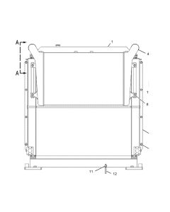 Radiator 210-8061 2108061 CA2108061 CA2108122 210-8122 2108122 Compatible with Caterpillar Engine 3196 and Caterpillar Excavator Models 365B, 365B II, 365B L