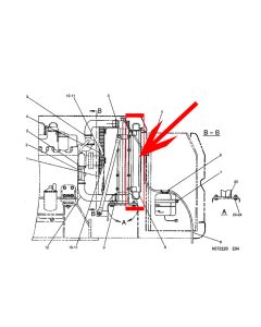 Caterpillar Engine Radiator 1858981, 185-8981, 1858982, 185-8982 – Fits Models: 3064, 311B, 312B, 312B L Excavators