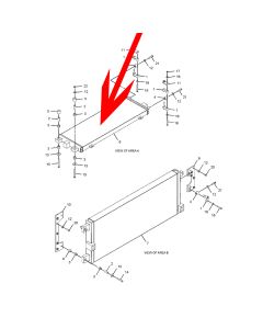 Core As-Steering Oil Cooler CA1907625 190-7625 1907625 for Caterpillar Engines C32 C27 3508B C18 C-18 and Caterpillar Wheel Dozers 844K 854G