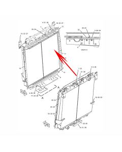 Core Radiator CA3382217 338-2217 3382217 for Caterpillar CAT Engine C32 and Track-type Tractor D11T
