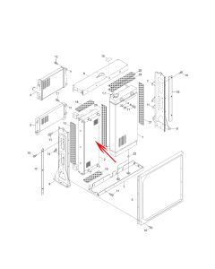 DeedParts Hydraulic Oil Cooler 11LC-30043 11LC30043 11LC-30042 For Hyundai 9-Series Wheel Loader HL760-9 Hyundai 7-Series Wheel Loader 7HL760-7A