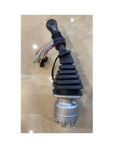 Left-Hand Joystick Pilot Valve Assembly with Handle (31Q6-21013 31Q621013) for Hyundai Excavator Models R140LC-9, R140W-9, R170W-9, and R180LC-9