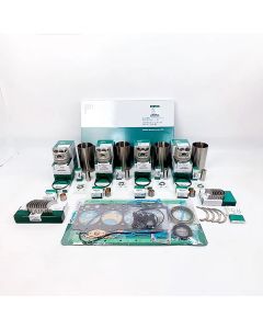 Complete Rebuild Kit for Hitachi Excavator Models ZX50U-2, ZX48U-3, ZX50U-3, Yanmar 4TNV88, Komatsu 4D88E and 4D88E-6