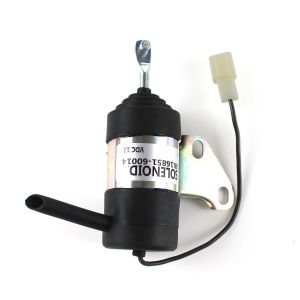 Fuel Stop Solenoid 16851-60014 Compatible with Kubota RTV900 Series Utility Vehicles (RTV900G, RTV900R, RTV900T, RTV900T6, RTV900T9, RTV900W, RTV900W9)