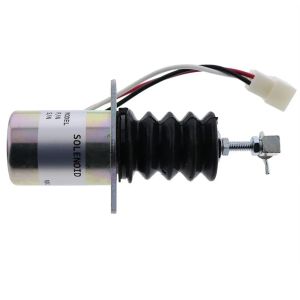 12V Fuel Shut Off Solenoid Valve 119629-66801 Compatible with Yanmar Engine 3TNE88